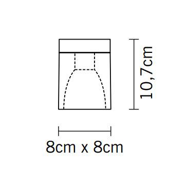 Светильник Fabbian  Настенный/Потолочный светильник D28E0102 арт. D28E0102