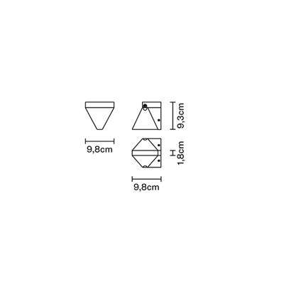 Бра Fabbian  Настенный светильник F41D0176 арт. F41D0176