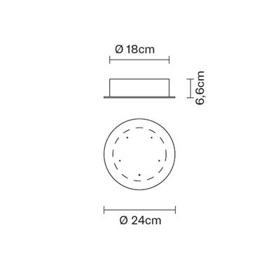 Аксессуар Fabbian  Потолочное крепление F32M0401 арт. F32M0401