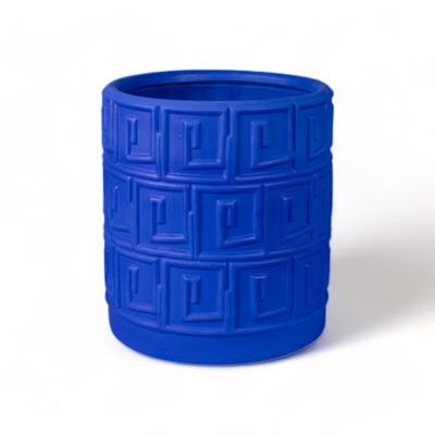Кашпо Seletti Цветочный горшок Greca Blue арт. 11500B