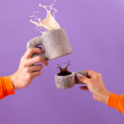 Комплект Seletti Чашка Newlithic Coffe Set of 2 арт. 10554