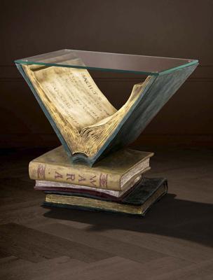 Столик Eichholtz Приставной столик Old Books арт. 108109