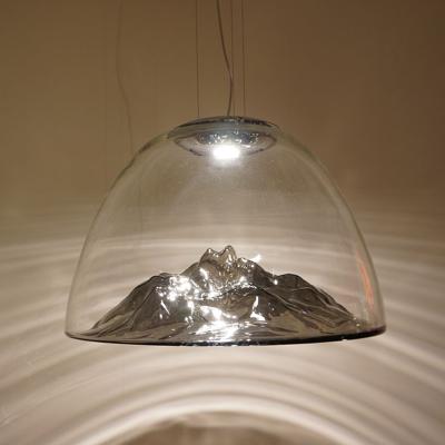 Подвесной светильник AXOLIGHT  Подвесной светильник SP MOUNTA Grey/Chrome арт. SPMOUNTAGRCRLED