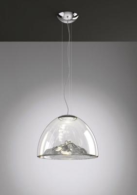 Подвесной светильник AXOLIGHT  Подвесной светильник SP MOUNTA Grey/Chrome арт. SPMOUNTAGRCRLED
