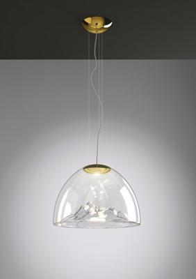 Подвесной светильник AXOLIGHT  Подвесной светильник SP MOUNTA Grey/Chrome арт. SPMOUNTAGRCRLED