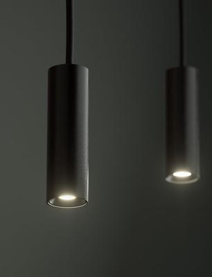 Подвесной светильник AXOLIGHT  Подвесной светильник Liaison M1 black/gold арт. SPLIAIM1NEOOLED