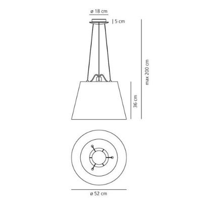 Абажур ARTEMIDE Абажур 0780060A арт. 0780060A