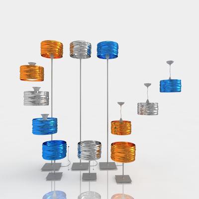 Лампа ARTEMIDE Настольная лампа Aqua Cill Orange арт. 0938020A+0925010A