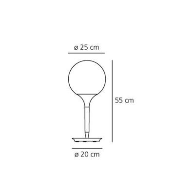 Лампа ARTEMIDE Настольная лампа 1050010A арт. 1050010A