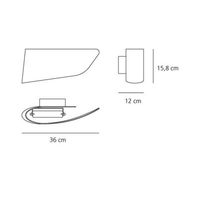Бра ARTEMIDE Настенный светильник 1230030A арт. 1230030A