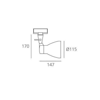 Спот ARTEMIDE Спот L162590 арт. L162590