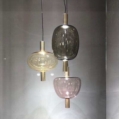Подвесной светильник Vistosi Подвесной светильник Riflesso SP 3 amethyst/gold арт. SPREFL3ATOT