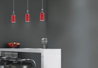 Подвесной светильник Leucos Подвесной светильник SHAKER S Red арт. 0003577