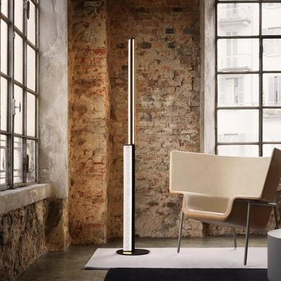 Торшер Slamp Торшер Modula Twisted light grey/plisse арт. MODFM00DPL000TW000EU