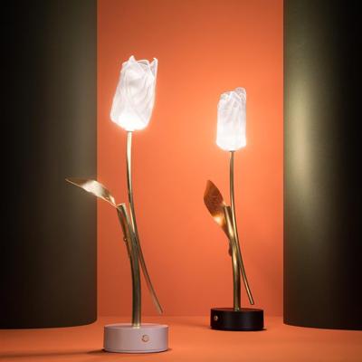 Лампа Slamp Настольная лампа Tulip Battery black арт. TULT000PRS000BDBLBEU
