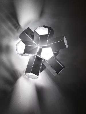 Бра Slamp Уличный светильник Bang Light grey арт. BNGYS00LGR000LDOUDEU