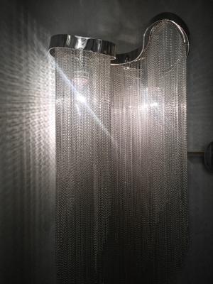 Бра Delight Collection Настенный светильник Stream Aluminium 2 арт. KM011W-2 aluminum