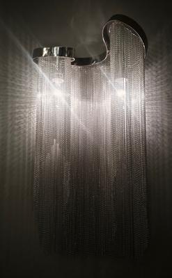 Бра Delight Collection Настенный светильник Stream Aluminium 2 арт. KM011W-2 aluminum