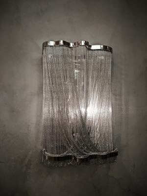 Бра Delight Collection Настенный светильник Stream Steel 2 арт. KM011W-2B steel