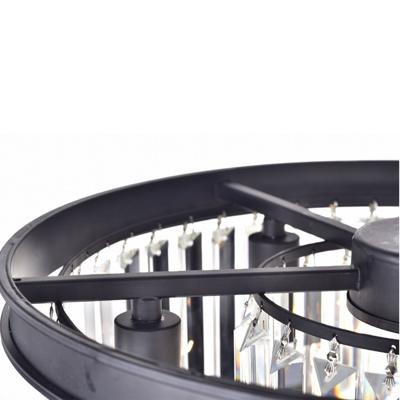 Люстра Delight Collection Люстра Odeon 6 black/clear арт. KR0387P-6 black/clear