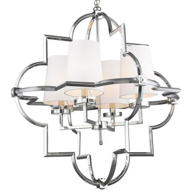 Люстра Delight Collection Люстра Mandeville L nickel арт. KM0728P-4L nickel