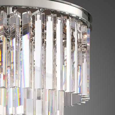 Люстра Delight Collection Люстра Odeon 6 chrome/clear арт. KR0387P-6 chrome/clear