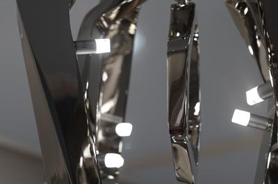 Люстра Delight Collection Люстра Hardy nickel арт. P68020M-7 nickel