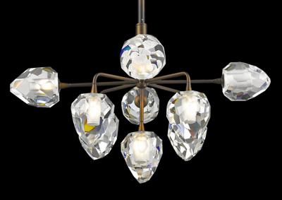Люстра Delight Collection Люстра On the Rocks 9 арт. P68038L-9 gold