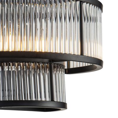 Бра Delight Collection Настенный светильник Mancini black арт. KM0926W-2 black