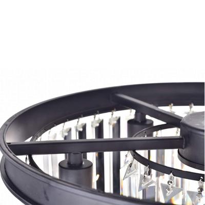 Люстра Delight Collection Люстра Odeon 6B/P black/clear арт. KR0387P-6B/P black/clear