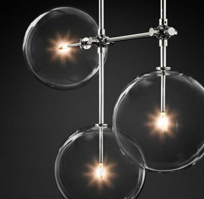 Потолочный светильник Delight Collection Потолочный светильник Globe Mobile 7A chrome арт. KG0835P-7A chrome