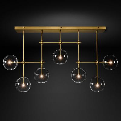 Потолочный светильник Delight Collection Потолочный светильник Globe Mobile 7A brass арт. KG0835P-7A brass
