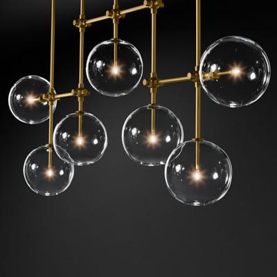 Потолочный светильник Delight Collection Потолочный светильник Globe Mobile 7A brass арт. KG0835P-7A brass
