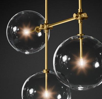 Потолочный светильник Delight Collection Потолочный светильник Globe Mobile 7A brass арт. KG0835P-7A brass