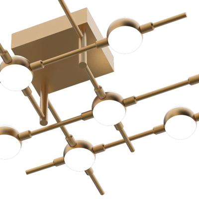 Потолочный светильник Delight Collection Потолочный светильник Molecular 10 gold арт. MX18001067-10A gold