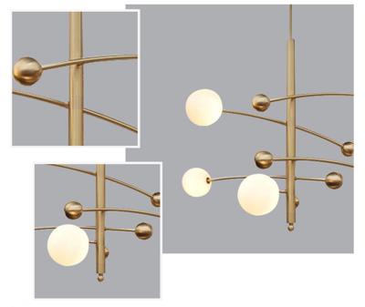 Люстра Delight Collection Люстра Globe Mobile 5 brass арт. 10215P/5 brass
