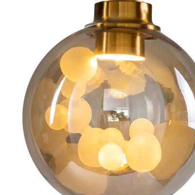 Подвесной светильник Delight Collection Подвесной светильник KG1148P brass/amber арт. KG1148P brass/amber