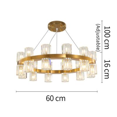 Люстра Delight Collection Люстра Arcachon 24 gold арт. 8530P/D610 gold