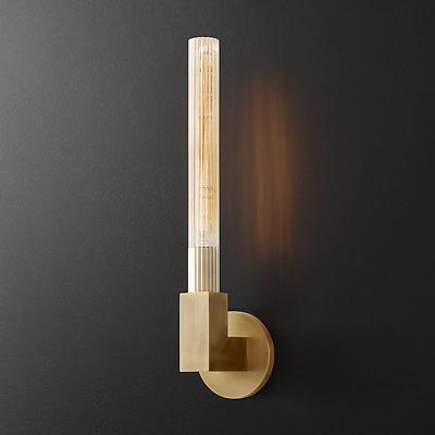 Бра Delight Collection Настенный светильник Cannele 1 brass арт. KM0550W-1 brass