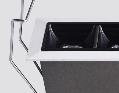 Встраиваемый светильник Delight Collection Встраиваемый светильник DA4005NS Black and White арт. DA4005NS black/white