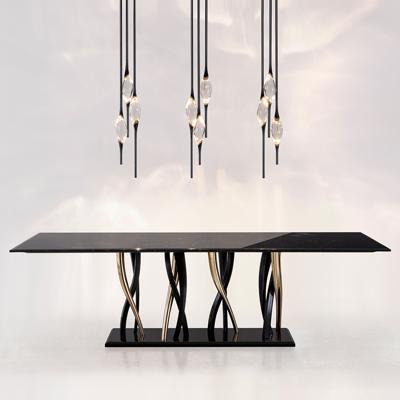 Подвесной светильник Delight Collection Подвесной светильник Pezzo 9 pearl black арт. OM82113-9 pearl black