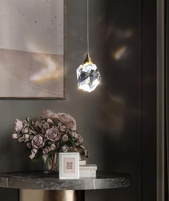 Подвесной светильник Delight Collection Подвесной светильник Crystal rock 1 gold арт. OM820083-1G (MD-020B-1 gold)