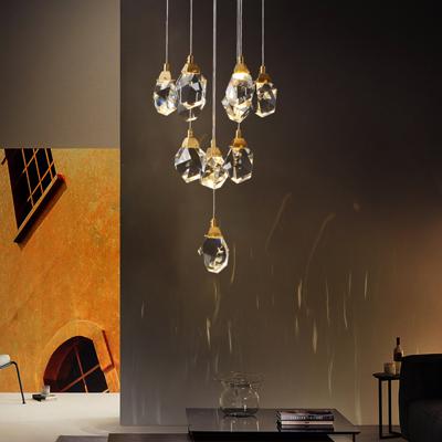 Подвесной светильник Delight Collection Подвесной светильник Crystal rock 11 gold арт. MD-020B-11 gold