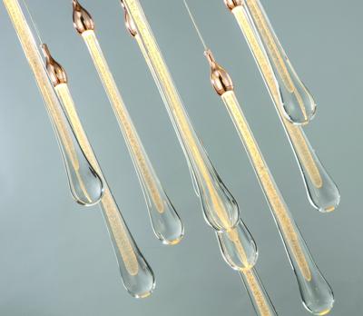Подвесной светильник Delight Collection Подвесной светильник Teardrop 7 gold арт. OM801670-7-G