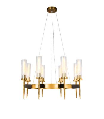 Люстра Delight Collection Люстра Alouette 8 brass арт. KM0936P-8 brass