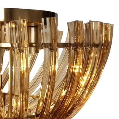 Бра Delight Collection Настенный светильник Tiella 270 gold/amber арт. 4424-270 ti-gold/amber