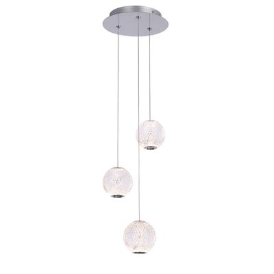 Подвесной светильник Delight Collection Подвесной светильник MD20001012-3A chrome арт. MD20001012-3A chrome