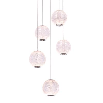 Подвесной светильник Delight Collection Подвесной светильник MD20001012-5A chrome арт. MD20001012-5A chrome