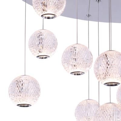 Подвесной светильник Delight Collection Подвесной светильник MD20001012-17A chrome арт. MD20001012-17A chrome