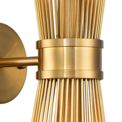 Бра Delight Collection Настенный светильник Romeo 2 brass арт. KM1239W-2 brass